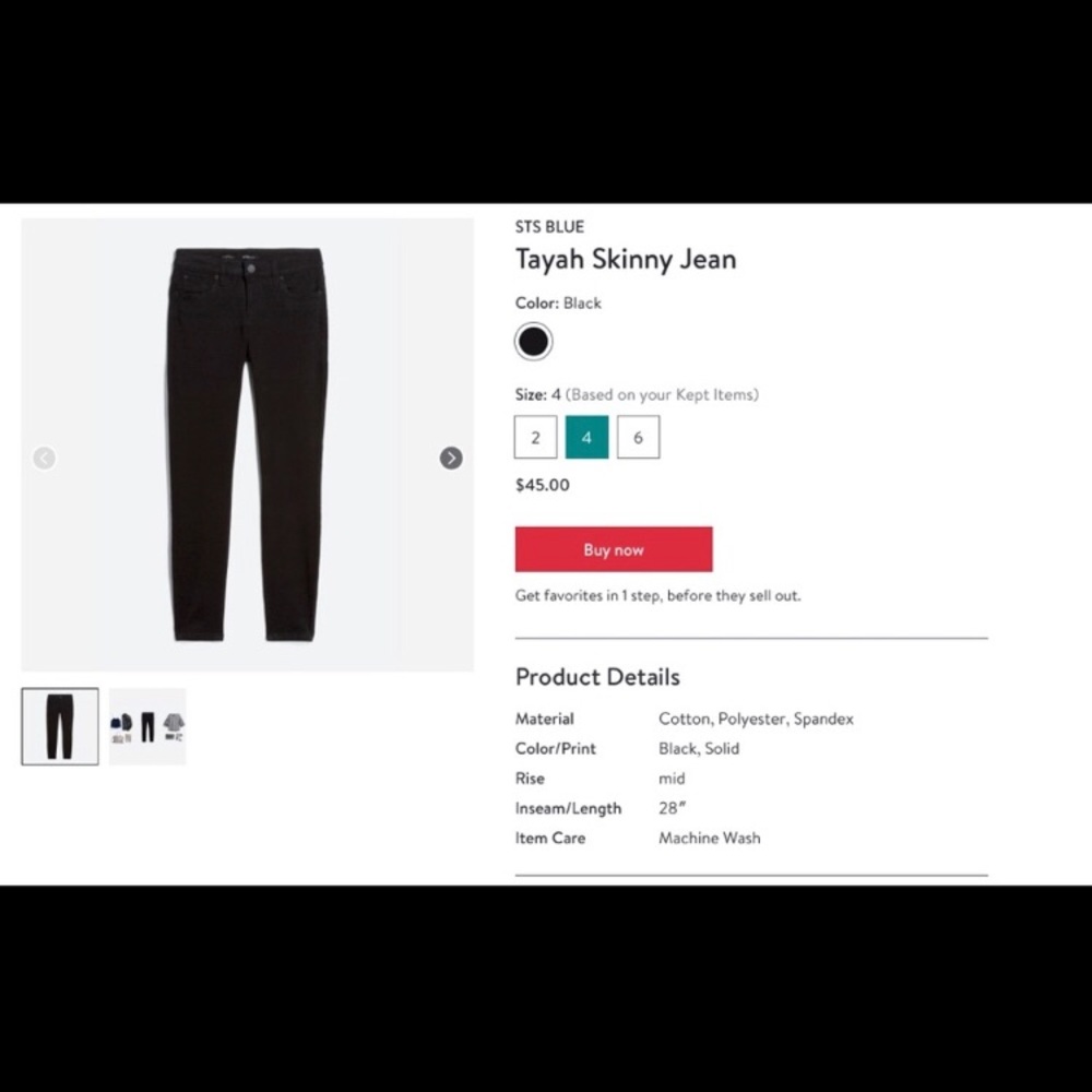 Stitch Fix STS Blue Tayah Skinny Jean